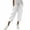White, variant on cfhntfmh Women's Capri Pants Casual Summer Drawstring Cropped Trousers Lightweight Loose Pants with Pockets
