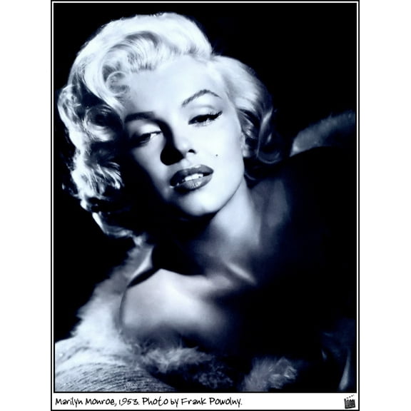Marilyn Monroe - 1953, Photo by Frank Powolny Photo Print (8 x 10)