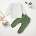 thumbnail image 3 of Xudanell Boys Clothing Sets Mamas Boy Letter Print Long Sleeve Sweatshirt Pullover Tops And Jogger Pants Cute Fall Winter Outfit, 3 of 6