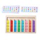 thumbnail image 2 of Juguetes de madera Montessori, rompecabezas, juego lógico, juguetes para combinar colores y formas. 8 colores, 2 of 9