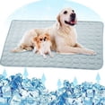 thumbnail image 2 of Jacenvly - Liquidación de suministros para mascotas, tapete refrescante para mascotas, cojín de seda fría para perros y gatos, manta refrescante lavable para cama, sofá, asiento de coche, suelo,, 2 of 7