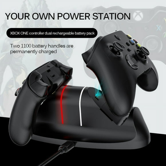 Game Controller Charger Handle Charger Charging Station With Game Rechargeable Battery For Xbox