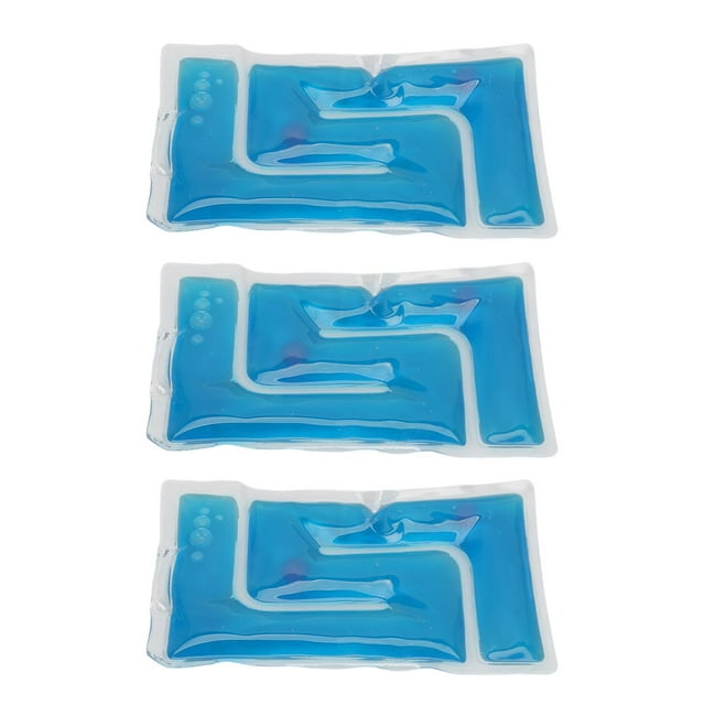 Pack de Glace en Gel Réutilisable pour un Soulagement Polyvalent des Ecchymoses, Inflammations, Douleurs Musculaires et Plus avec Packs Chauds et Froids Flexibles pour Douleurs d'Arthrite, Gonflements, Blessures Sportives