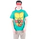 thumbnail image 1 of Disfraz de tortuga ninja mutante adolescente TMNT Raphael para adultos, XXL, 1 of 5