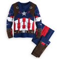 thumbnail image 2 of Pijamas de superhéroes de Los Vengadores para niños, ropa de dormir de Spiderman, Iron Man, traje de manga larga para niños, disfraz de Navidad, 2 of 4