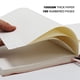 thumbnail image 3 of Wiisdatek Cuadernos B5 con rayas universitarias, paquete de 2 cuadernos grandes B5 con 376 páginas numeradas, papel rayado grueso de 100 g/m², cubierta de cuero PU suave, 7,6 x 10 pulgadas (AMARILLO), 3 of 7