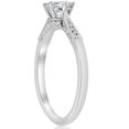 thumbnail image 2 of Pompeii 5/8ct Diamond Engagement Ring Vintage 14k White Gold Round Cut ((G-H),SI(1)-SI(2)), 2 of 3