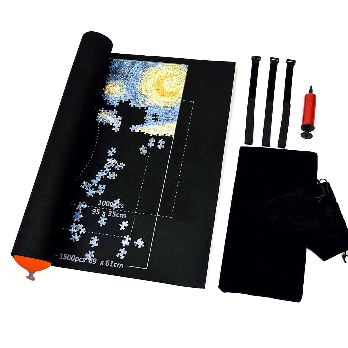 Jigsaw Puzzle Roll Mat Puzzle Storage Puzzle Saver, Jigroll Up to 1,500