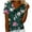 Green(Type 89), variant on Otvok Women'S Tops Solid Color Fashionable Pile Collar Breathable Summer Short Sleeved Casual T-Shirt