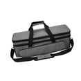 thumbnail image 3 of Estuche de transporte para máquina troqueladora, accesorios, bolso de mano, ligero, portátil, protector, de gran capacidad, bolsa de mano, estuche de Gris, 3 of 9
