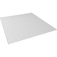thumbnail image 4 of Ekena Millwork 94"H x 3/8"T Adjustable PVC Slat Wall Panel Kit w/ 1"W Slats, Unfinished (contains 42 Slats), 4 of 7