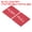 Red, variant on Uxcell Push Pull Door Sign Acrylic Self Adhesive Square Sticker Green 4 Pack