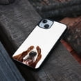 thumbnail image 4 of FINCIBO Soft Rubber Protector Cover Case for Apple iPhone 14 6.1" 2022, Basset Hound Dog, 4 of 5