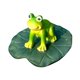 thumbnail image 3 of Figura de rana flotante de agua de estanque, regalo artesanal, divertida, decorativa, creativa, de resina. Estilo a, 3 of 9