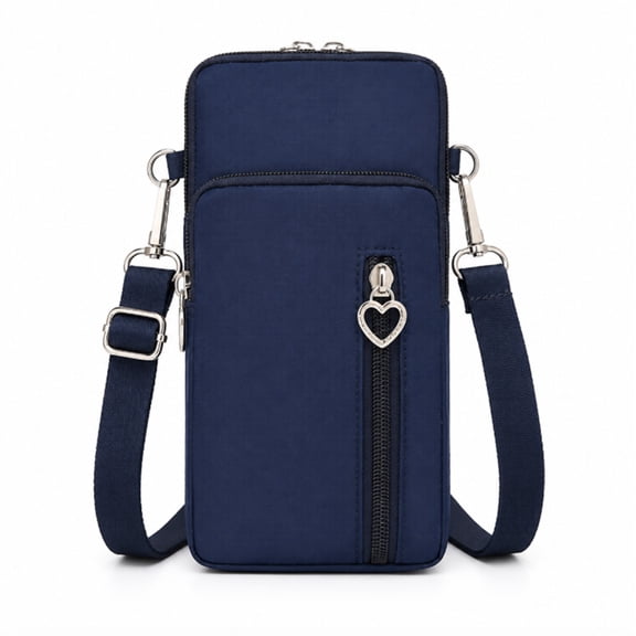 Cell Phone Crossbody Bag with Shoulder Strap, Mini Wallet Phone Holder Pouch for Travel and Daily Use, TIKA