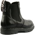 thumbnail image 3 of Replay Reserve Men's Leather Chelsea Boots In Black Size 10, 3 of 6