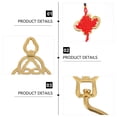 thumbnail image 4 of MasteelfCA Chinese Style Bed Curtain Hook Retro Curtain Hanger Wedding Party Hook, 4 of 7