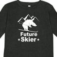 thumbnail image 4 of Inktastic Future Skier Funny Skiing Bear Boys or Girls Long Sleeve Toddler T-Shirt, 4 of 5