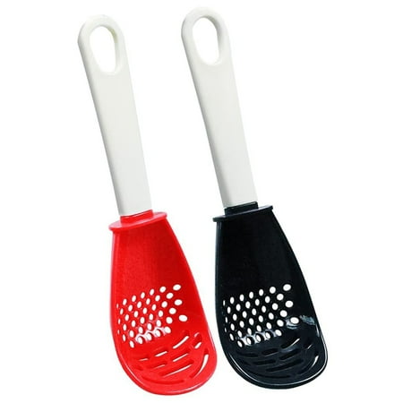 

Multifunctional Cooking Spoon Skimmer Scoop Colander Strainer Grater Masher Non-Stick Heat-Resistant for Cooking