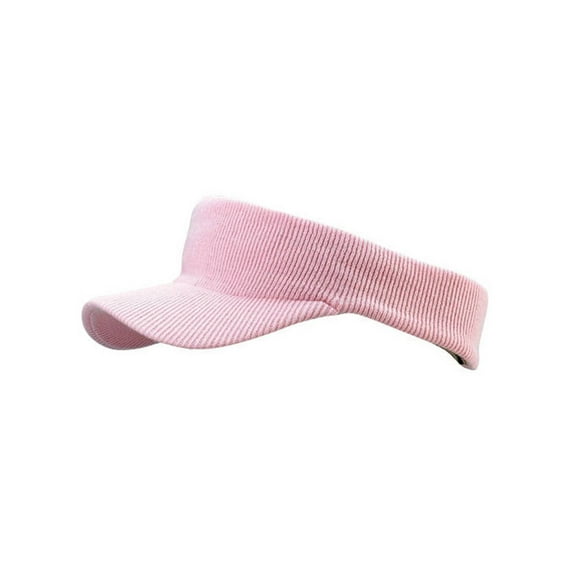 KNITTING VISOR - Pink