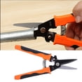 thumbnail image 1 of Tijeras para chapa cizalla para hierro de 8 pulgadas, tijeras para hojalata, tijeras para el hogar DIY, cortador Industrial, herramienta de mano, hoja recta ANGGREK Otros, 1 of 8