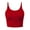WINE, variant on FashionMille Women Workout Yoga Spaghetti Strap Tank Camisole Crop Tank Top