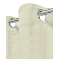 thumbnail image 5 of CHICOLOGY Curtain Panel Pair Grommet Virginia Cream (Semi-Sheer) 52"W X 96"H, 5 of 5