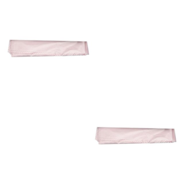 Wisewang Microfiber Glasses Cloth Eyeglasses Sunglasses Lens Dust Stain Remover Camera Computer Tablet Screen Cleaning Supplies Pink 2Set