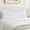 White + Nylon, variant on FENGFAN Neutral Cooling Full Body Pillow 20x54" Memory Foam Support Pillow with Washable Cover