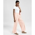thumbnail image 2 of INC International Concepts Women's Pull-On Wide-Leg Pants First Blush Size 10, 2 of 4