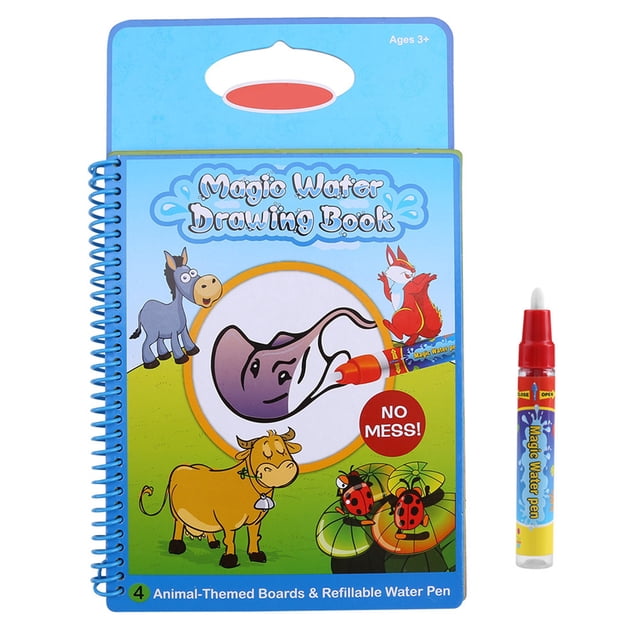 Libro de Dibujo NikouMX para Bebés con Dibujo de Agua