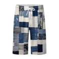 thumbnail image 5 of CHENge 6x Swim Trunks for Men Big and Tall Casual Retro Solid Color Quick-Dry Pool Swimming Trunks with Pockets Anti-Chafe Beach Wear, 5 of 6