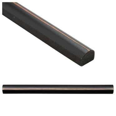 Urban Metal Pencil Tile Oil Rubbed Bronze1/2"x6" ( Set of 5)