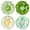 Green, variant on 4Pcs Paper Flower 50cm Large Tissue Paper Flower Decorations for Wedding Backdrops Baby Showers