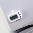 thumbnail image 4 of YAOMOBB Refrigerator Temperature Gauge Digital Fridge LCD Display Max Min Record Celsius Fahrenheit Conversion 2 Piece Set with Hook for Kitchen Restaurants, 4 of 7