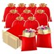 thumbnail image 1 of 30 PCS con Bolsas de JoyeríA Bolsas con CordóN Bolsa de Regalo Favor Bolsa de Almacenamiento Bolsa de Maquillaje para Boda Bolsa de Dulces (Rojo), 1 of 7