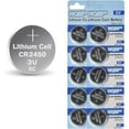 thumbnail image 1 of HQRP 10-Pack Battery for MILLER Auto-Darkening Helmets Models Elite, AirArmor, 1 of 7