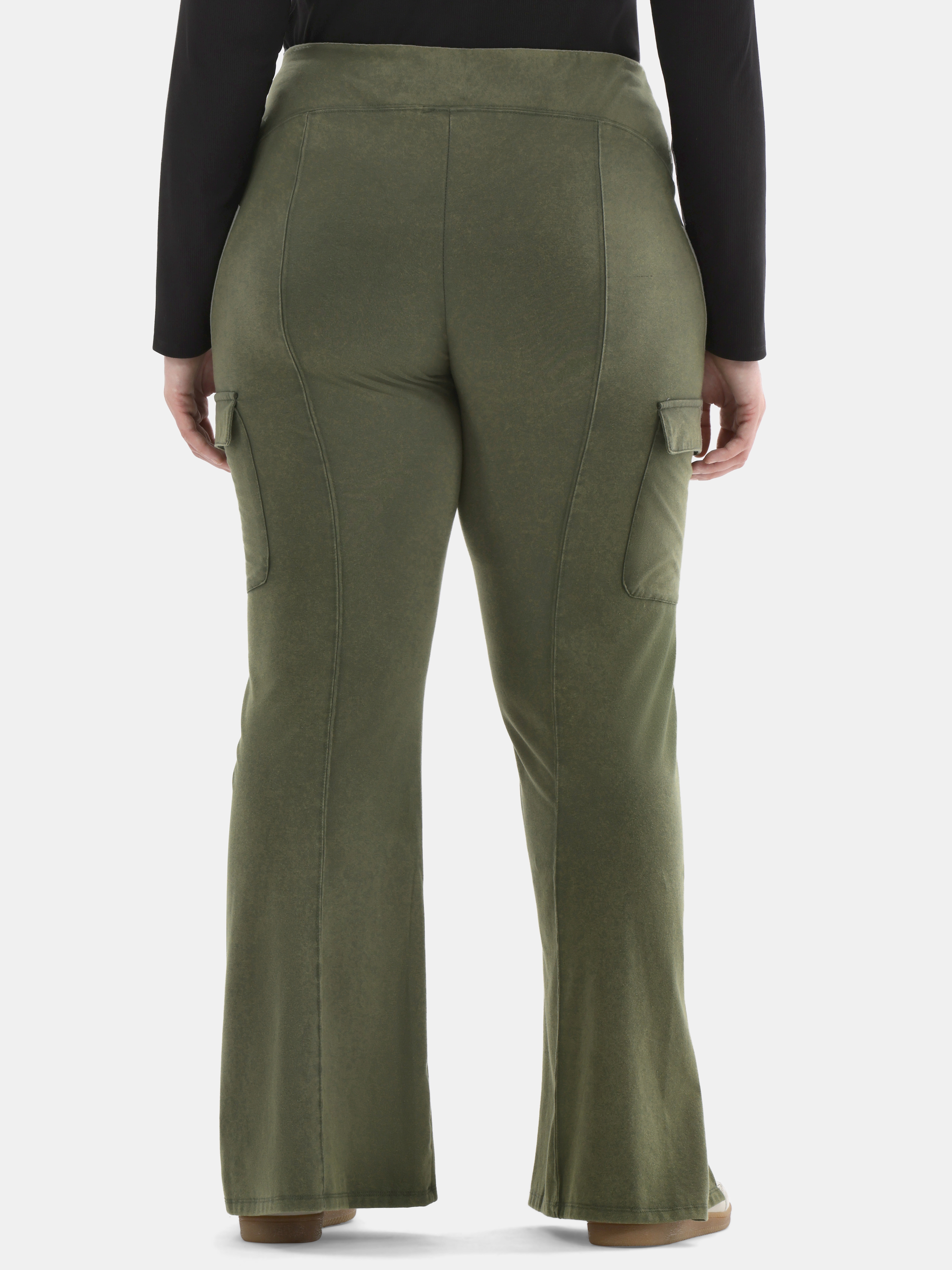 パンツ C/N WASHER CURVED FLARE WIDE CARGO Wearables Tove Twill Cargo Wide-Leg