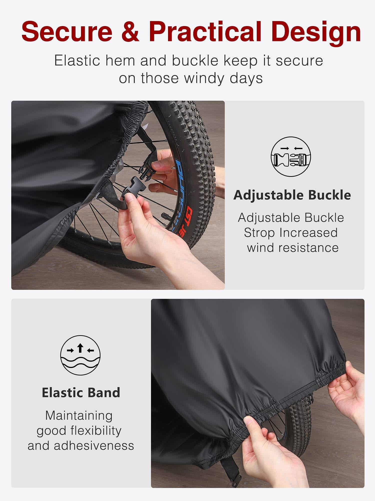 Elastic bike cover hotsell