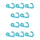 thumbnail image 2 of Toystoory Clips de mosquetón Alta resistencia Fácil de transportar Mayor resistencia a los impactos Mosquetón Buena estabilidad dimensional Azul Azul 10piezas Toystoory CBP205792, 2 of 5