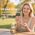 thumbnail image 4 of SDP Vitamin D3 + K2 5000 IU Capsules Daily Supplement,Support Immune System Bones Healthy Heart, 4 of 10