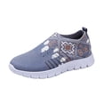 thumbnail image 3 of IEMIEMIEM Women's Athletic Shoes Slip On Walking Casual Comfort Lightweight Breathable Mesh Sock Shoe Non-Slip Tennis Running Sneakers 7 wide, 3 of 7