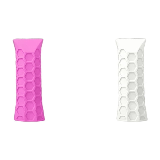 Funda Silicona para Agarre Paleta Raqueta (rosa) Color Rojo