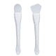 thumbnail image 1 of 2 cepillos aplicadores de mascarilla facial, herramienta de belleza cosmética de doble cabezal de silicona para mascarilla, 1 of 6