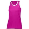Augusta M Ladies Crosse Jersey Power Pink/White 1678