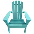 thumbnail image 1 of Leigh Country Leigh Country TX 94025 Chaise Adirondack en Résine de Poly Turquoise, 1 of 1