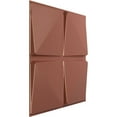 thumbnail image 2 of 19 5/8"W x 19 5/8"H Edinburgh EnduraWall Decorative 3D Wall Panel, Universal Pearl Metallic Champagne Pink (Covers 2.67 Sq. Ft.), 2 of 6