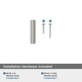 thumbnail image 6 of Amerock Bar Pulls 1-15/16 inch (49mm) Length Satin Nickel Cabinet Pull - 10 Pack, 6 of 9