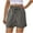 Gray, variant on Cotton Linen Shorts for Women Drawstring Waisted Beach Shorts High Waisted Short with Pockets Casual Vacation Wear Womens Summer Shorts Clearance