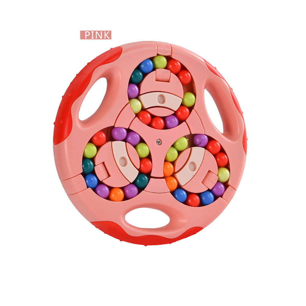 Rotating Magic Bean Fingertip Cube Fidget Toy for adults Kids estrés Relief 